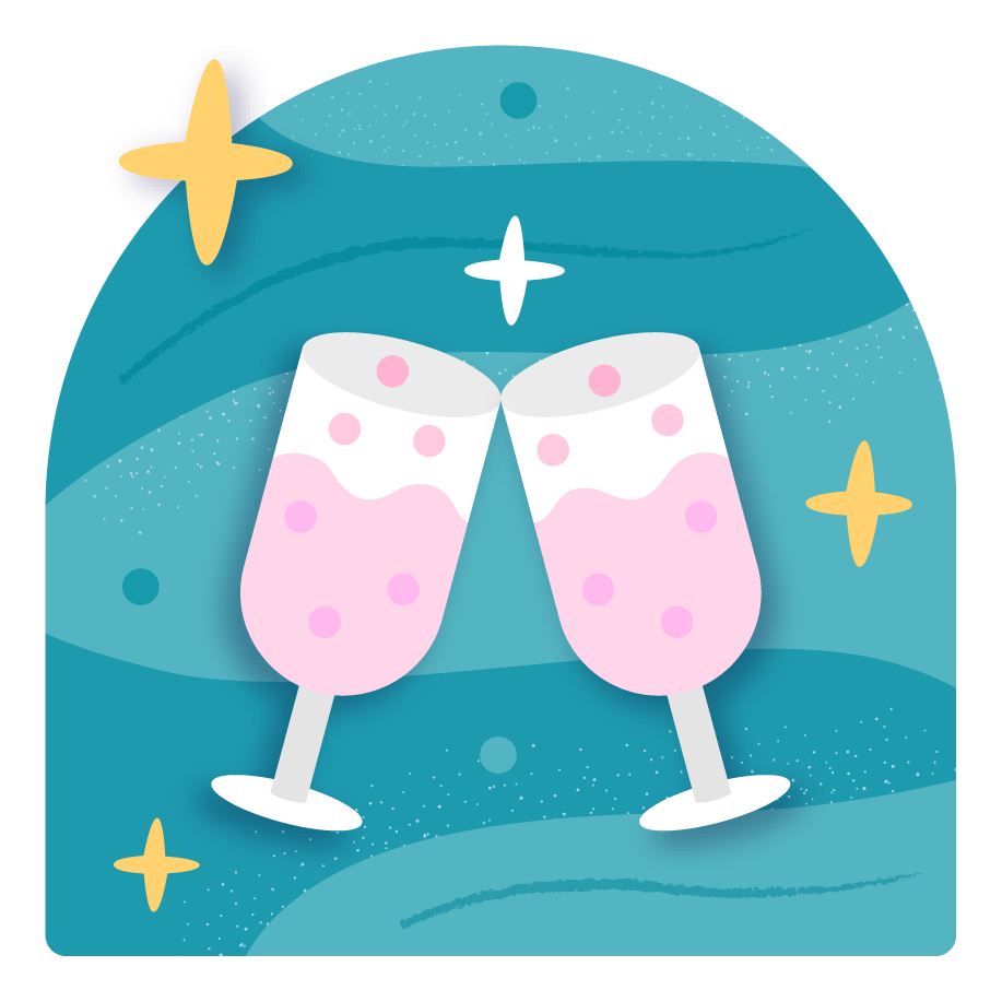 Happy Anniversary badge