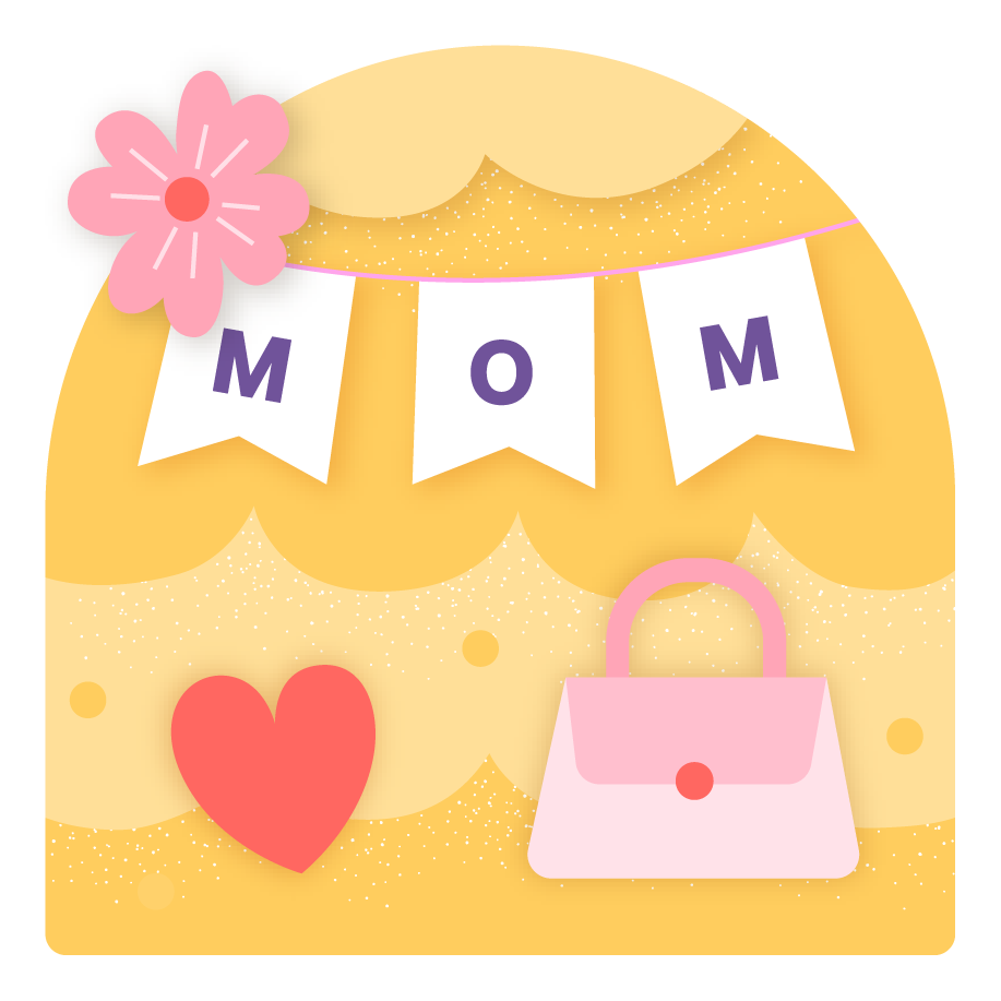 Mom's Day Messenger badge