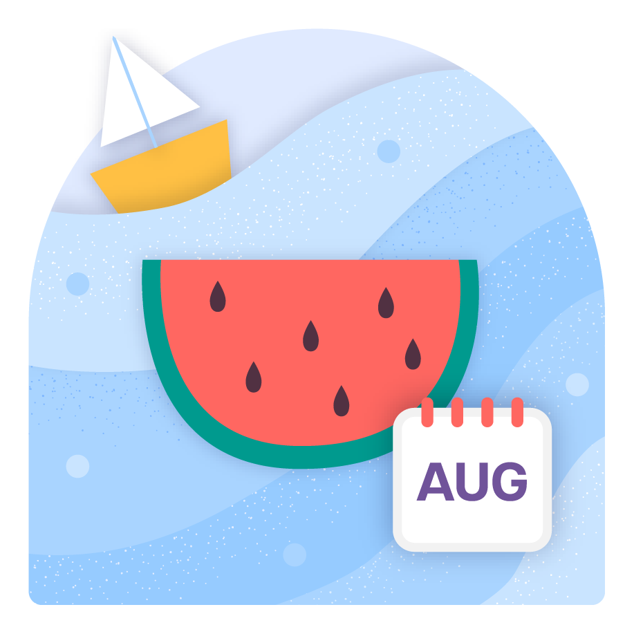 August badge